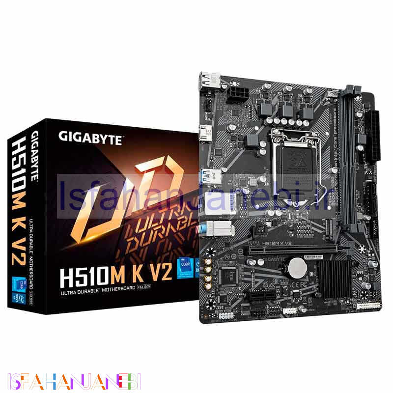 اصفهان جانبی-مادربرد گیگابایت H510M K V2 rev.1.0 DDR4