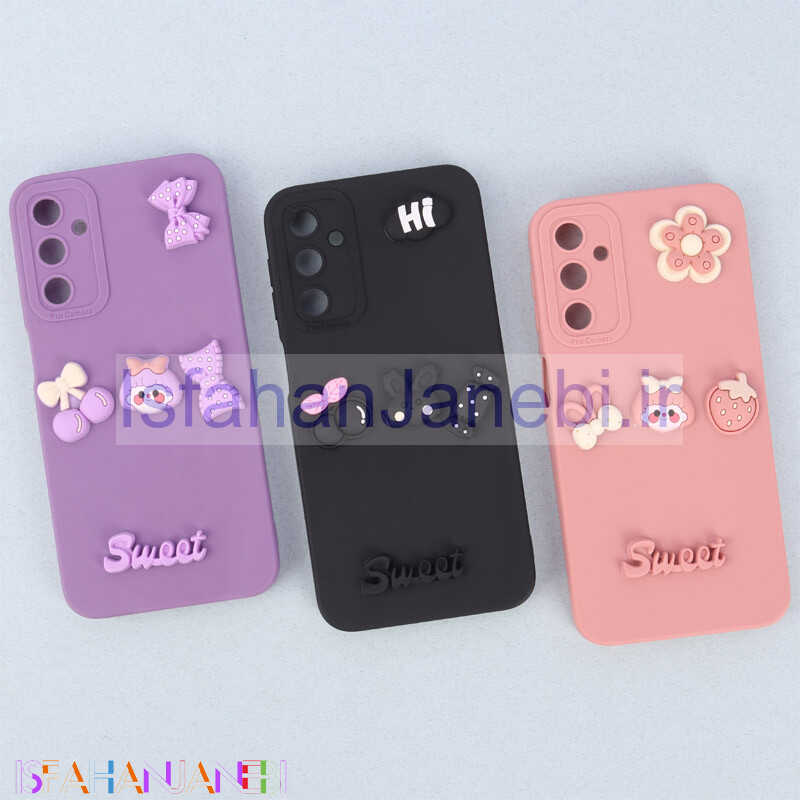اصفهان جانبی-قاب عروسکی Sweet محافظ لنزدار Samsung Galaxy A24 4G