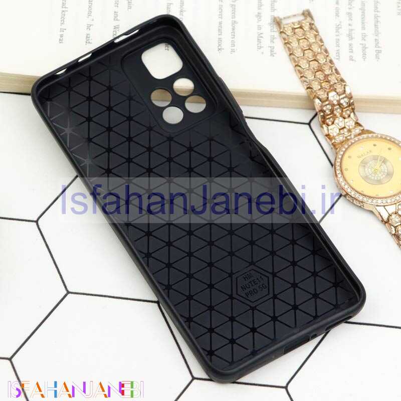 اصفهان جانبی-قاب چرمی Mont Blanc شیائومی Redmi Note 11 Pro