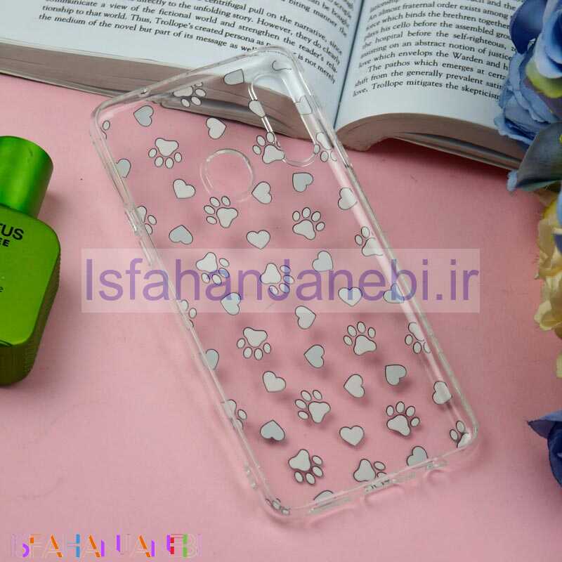 اصفهان جانبی-قاب ژله ای شفاف طرحدار ردپا Samsung Galaxy A20s