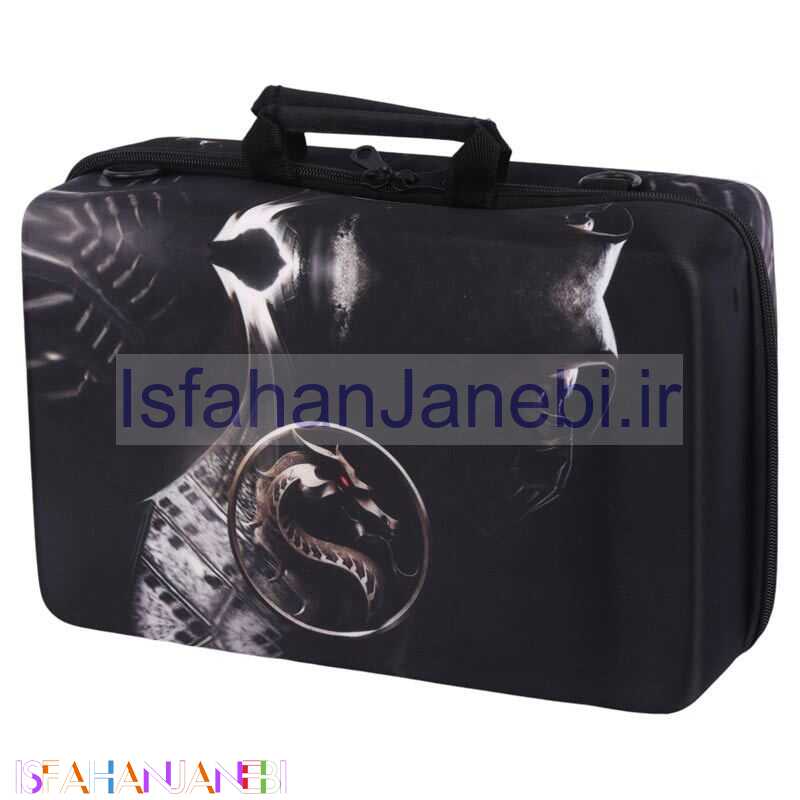 اصفهان جانبی-کیف کنسول بازی PS5 Slim طرح Mortal Kombat کد 3