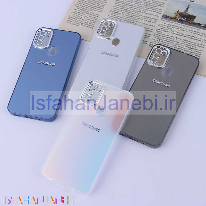 اصفهان جانبی-قاب PC سامسونگ Galaxy A11 / M11 براق متال محافظ لنزدار