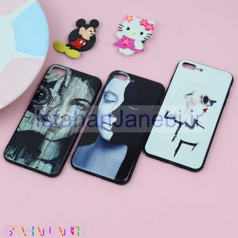 اصفهان جانبی-قاب فانتزی برجسته دخترانه آیفون iPhone 7 Plus / 8 Plus سری 5