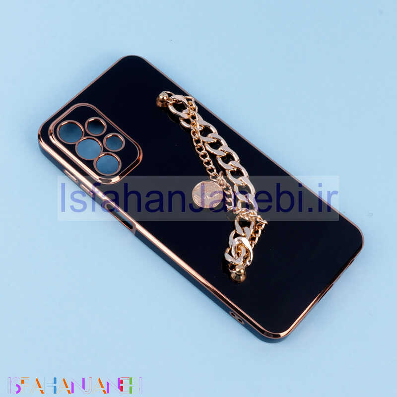 اصفهان جانبی-قاب My Case محافظ لنزدار + آویز دستی کارتیر Samsung Galaxy A23