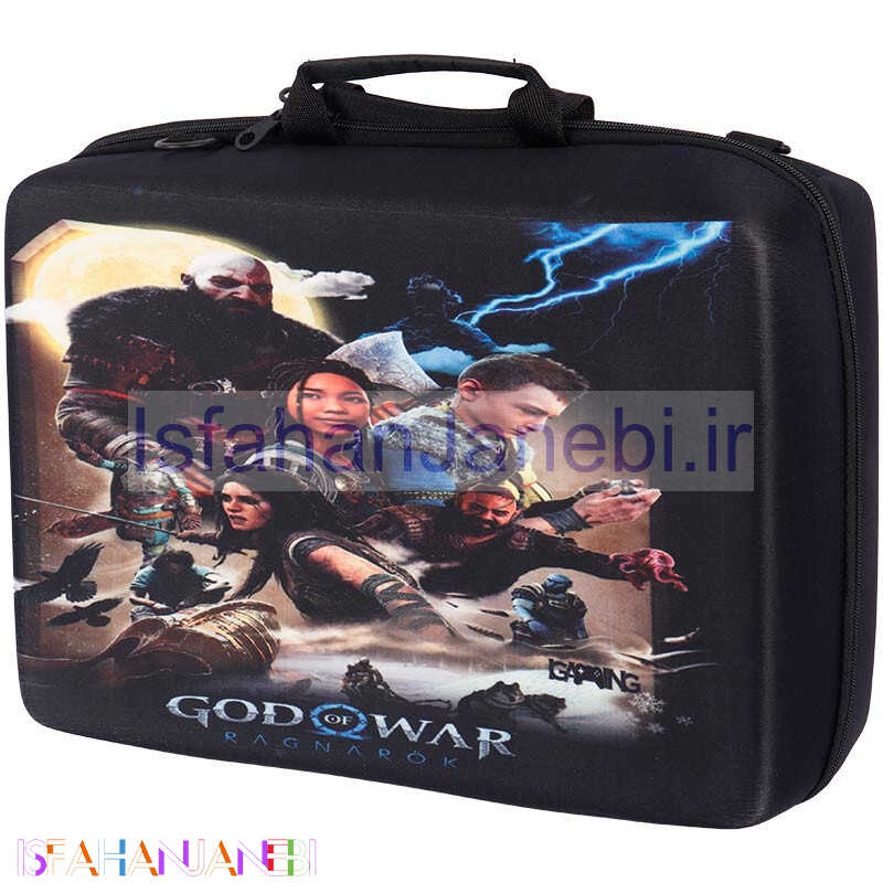 اصفهان جانبی-کیف کنسول بازی PS5 طرح God Of War کد 12