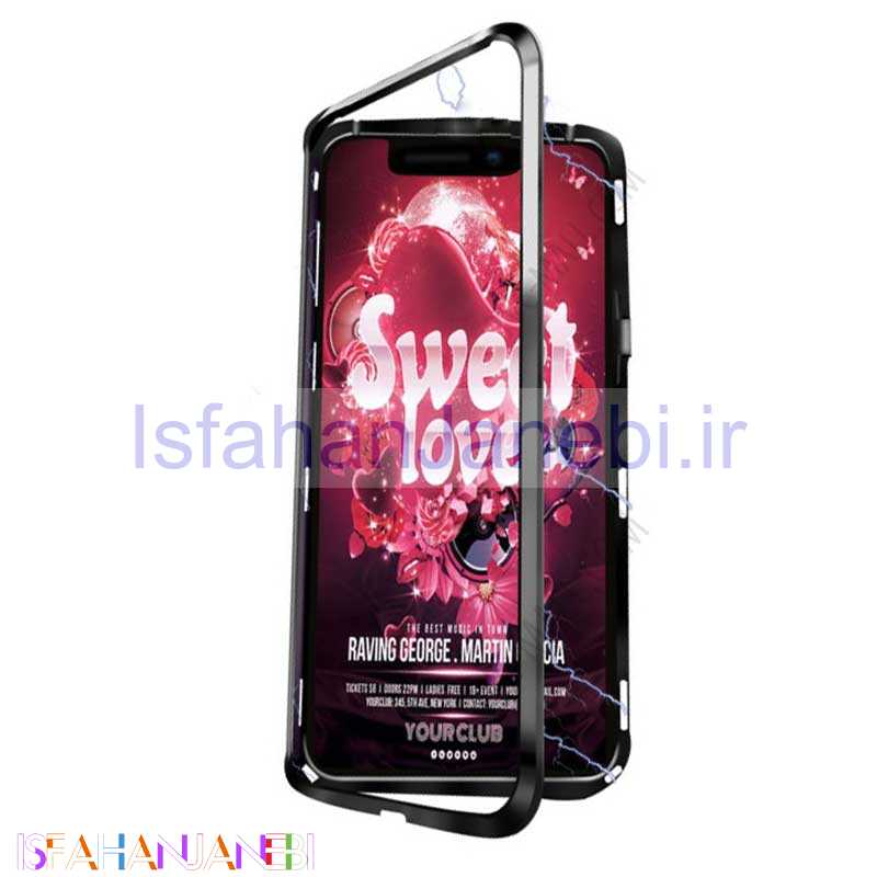 اصفهان جانبی-قاب مگنتی 360 درجه iPhone XS Max