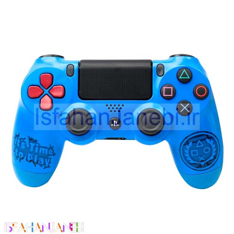 اصفهان جانبی-دسته بازی بی سیم SONY PlayStation 4 DualShock 4 High Copy طرح شیشه ای کد 1