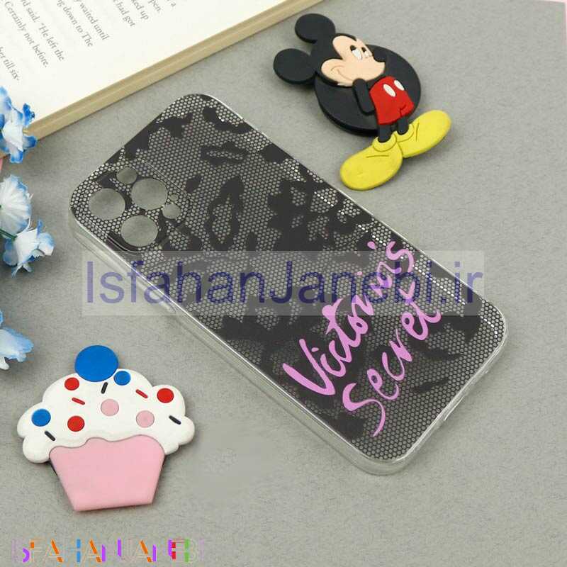 اصفهان جانبی-قاب ژله ای شفاف طرحدار ویکتوریا iPhone 12 Pro