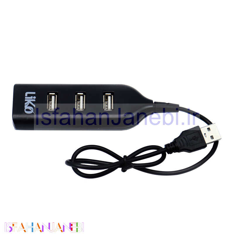 اصفهان جانبی-هاب 4 پورت USB2.0 لیکو MR-134