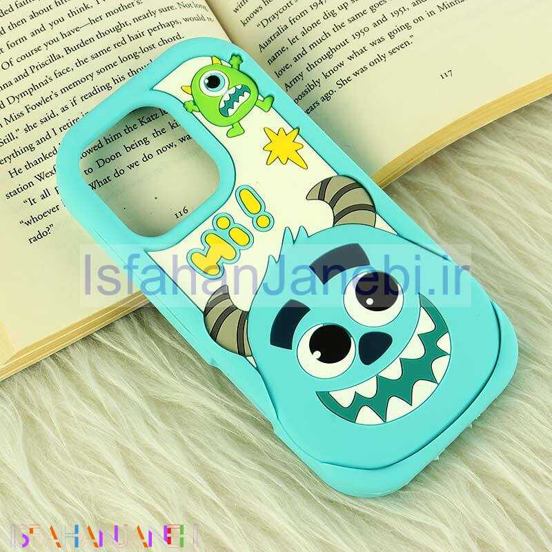 اصفهان جانبی-قاب سیلیکونی آیفون iPhone 16 Pro طرح سالیوان برجسته