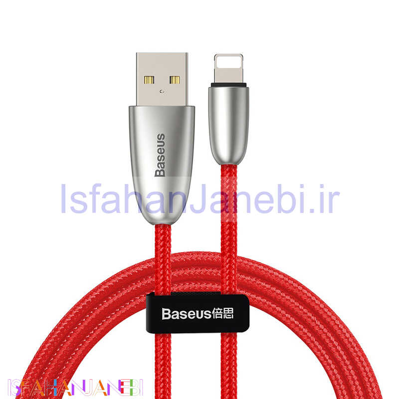 اصفهان جانبی-کابل آیفونی Baseus CALHJ-C01 2.4A 1m