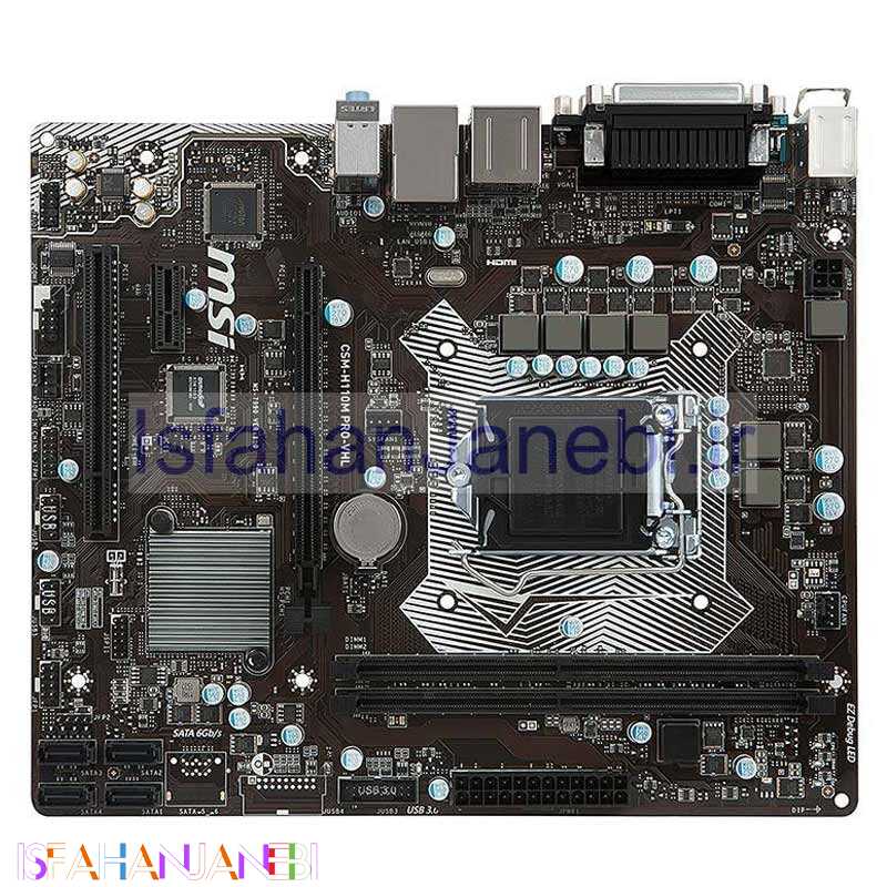 اصفهان جانبی-مادربرد ام اس آی H110M PRO-VHL DDR4