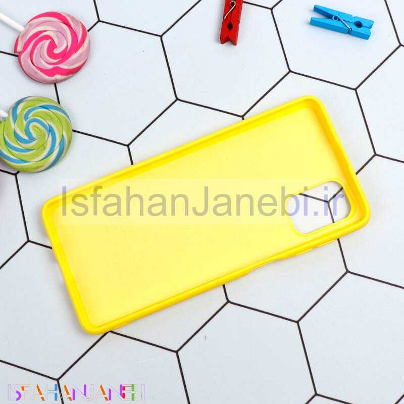 اصفهان جانبی-قاب سیلیکونی Highcopy سامسونگ M51 زرد