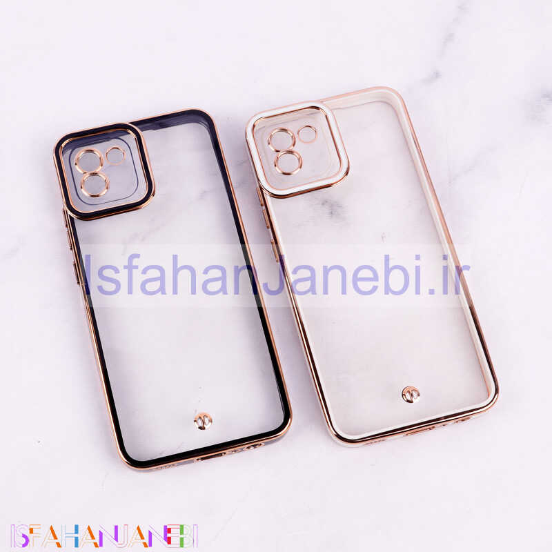 اصفهان جانبی-قاب Space سامسونگ Galaxy A03 دور رنگی محافظ لنزدار