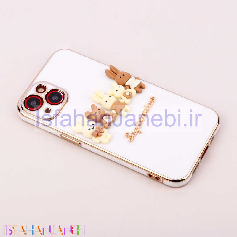 اصفهان جانبی-قاب عروسکی My Case Tedi محافظ لنزدار iPhone 13