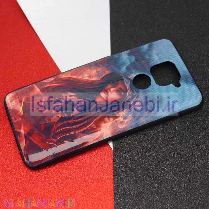 اصفهان جانبی-قاب فانتزی برجسته طرح دخترانه شیائومی Redmi Note 9 سری H