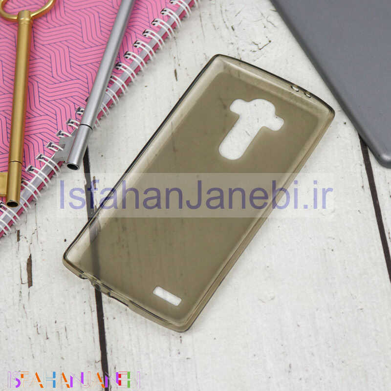 اصفهان جانبی-قاب ژله ای ساده LG G4 دودی