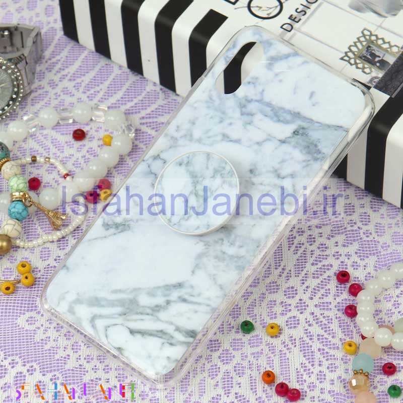 اصفهان جانبی-قاب سوپر IMD دور شفاف پاپ سوکت دار Xiaomi Redmi 9A سنگی