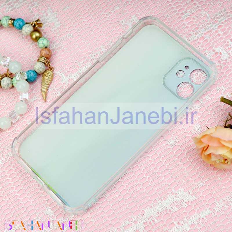اصفهان جانبی-قاب محافظ لنزدار رنگین کمانی ستاره ای iPhone 11