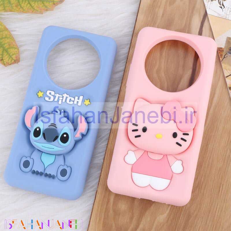 اصفهان جانبی-قاب سیلیکونی شیائومی Redmi A3 / A3X پاپ سوکت دار فانتزی برجسته