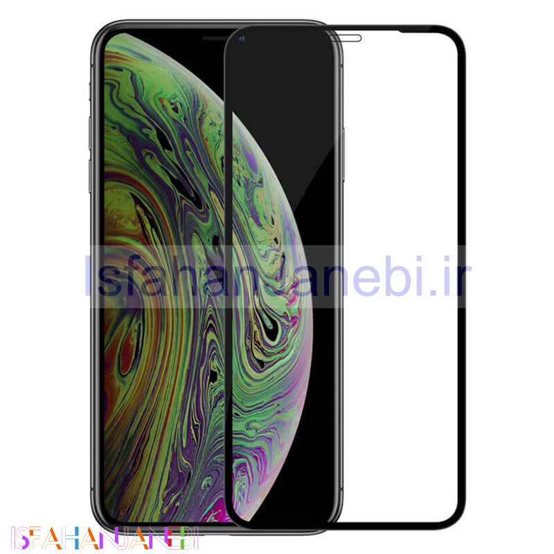 اصفهان جانبی-گلس تمام چسب iPhone 11 مشکی