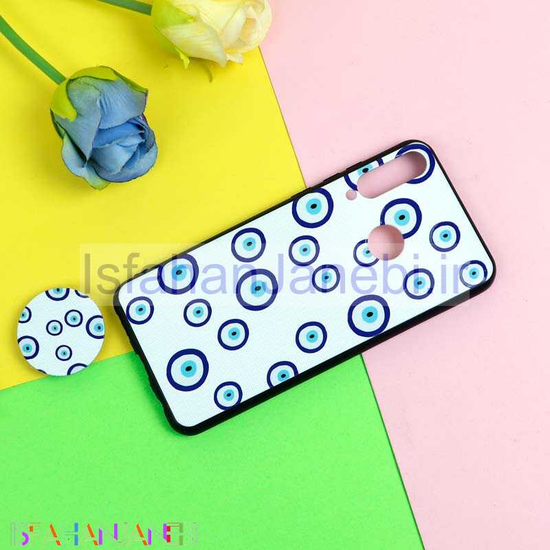 اصفهان جانبی-قاب فانتزی برجسته + پاپ سوکت طرح چشم و نظر هواوی Y6p سری D