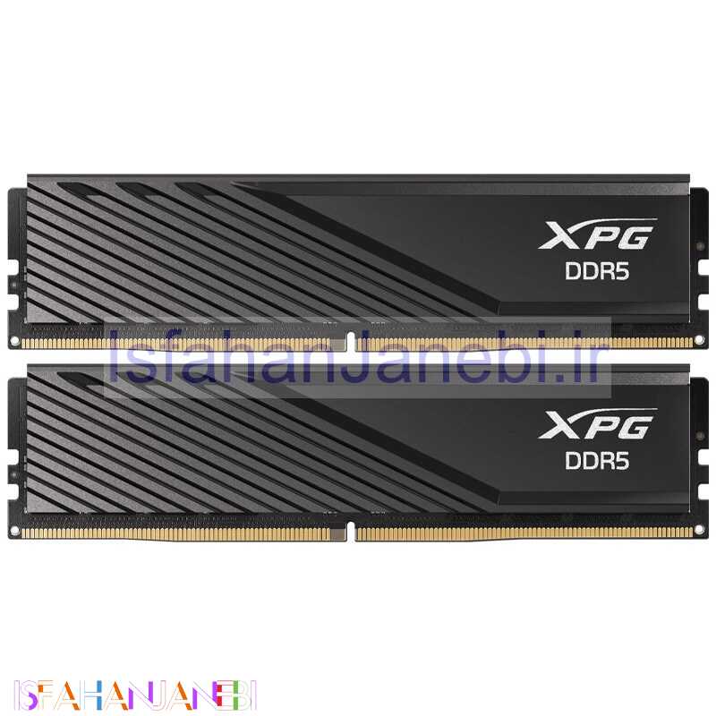 اصفهان جانبی-رم کامپیوتر ADATA XPG LANCER BLADE Black DDR5 32GB 5600MHz CL46 Dual