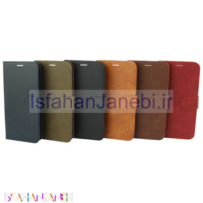 اصفهان جانبی-کیف چرمی مگنتی محافظ لنزدار هواوی Y5 2019