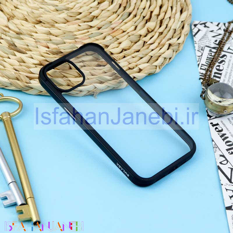اصفهان جانبی-قاب ضد ضربه پشت شفاف Sulada آیفون iPhone 13