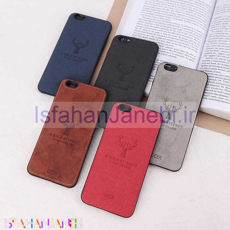 اصفهان جانبی-قاب چرمی A Bold Attempt آیفون iPhone 6 Plus / 6s Plus محافظ لنزدار