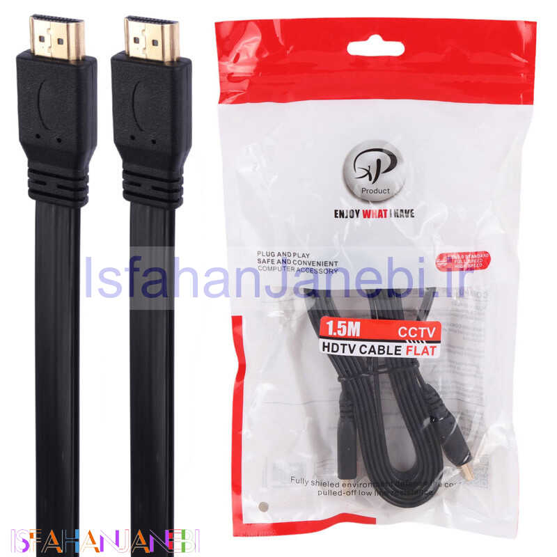 اصفهان جانبی-کابل HDMI ایکس پی پروداکت Flat طول 1.5 متر
