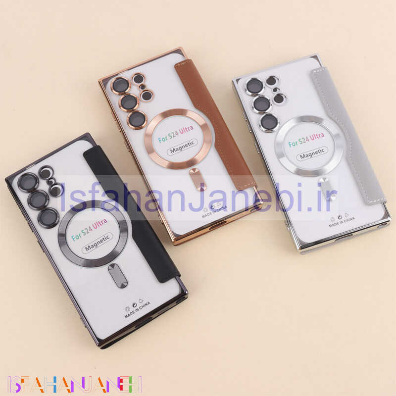 اصفهان جانبی-کیف مگ سیف موکام محافظ لنزدار سامسونگ Galaxy S24 Ultra