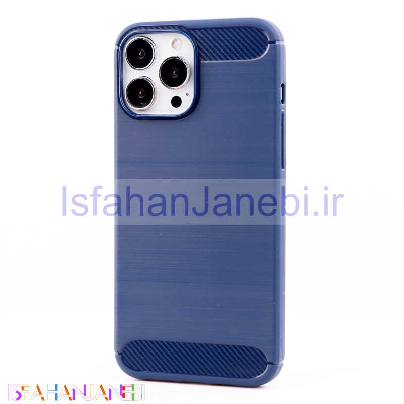 اصفهان جانبی-قاب Fiber Carbon ژله ای iPhone 13 Pro Max