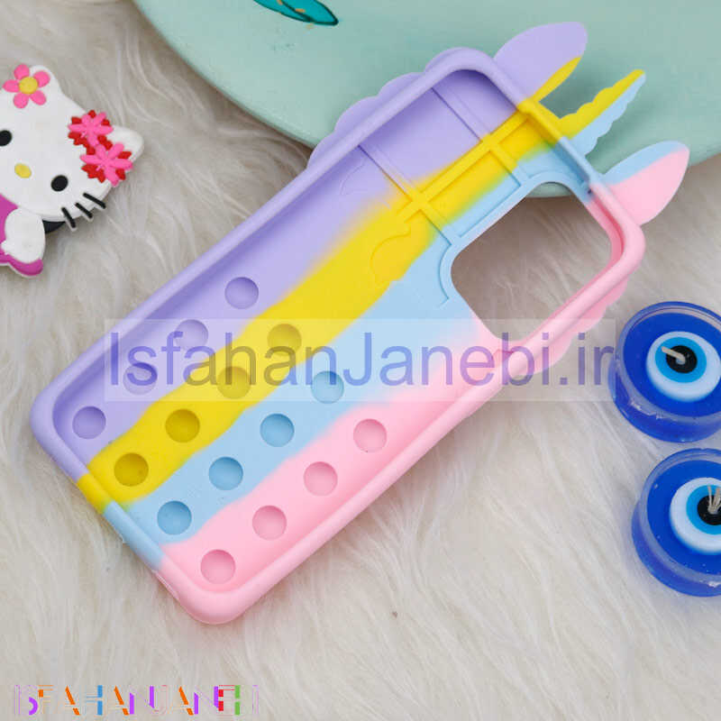 اصفهان جانبی-قاب اورجینال سیلیکونی یونیکورن پاپیتی Samsung Galaxy A72