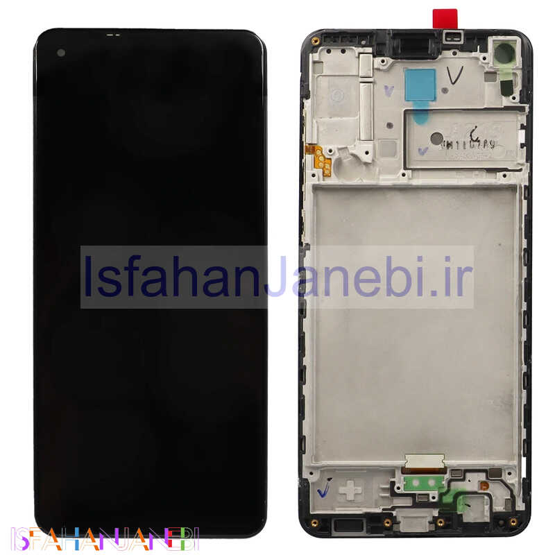 اصفهان جانبی-تاچ و ال سی دی اورجینال Samsung Galaxy A21s همراه فریم