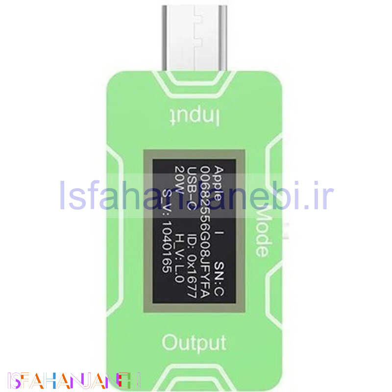 اصفهان جانبی-تستر JC CT02 PD QC Type-C