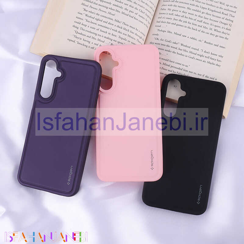 اصفهان جانبی-قاب سیلیکونی ژله ای Spigan سامسونگ Galaxy A16 4G / A16 5G