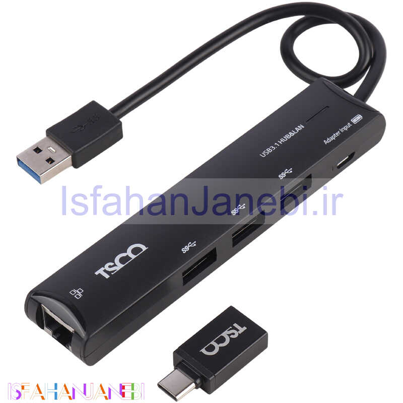 اصفهان جانبی-هاب 4 پورت USB3.0 تسکو THU-1165