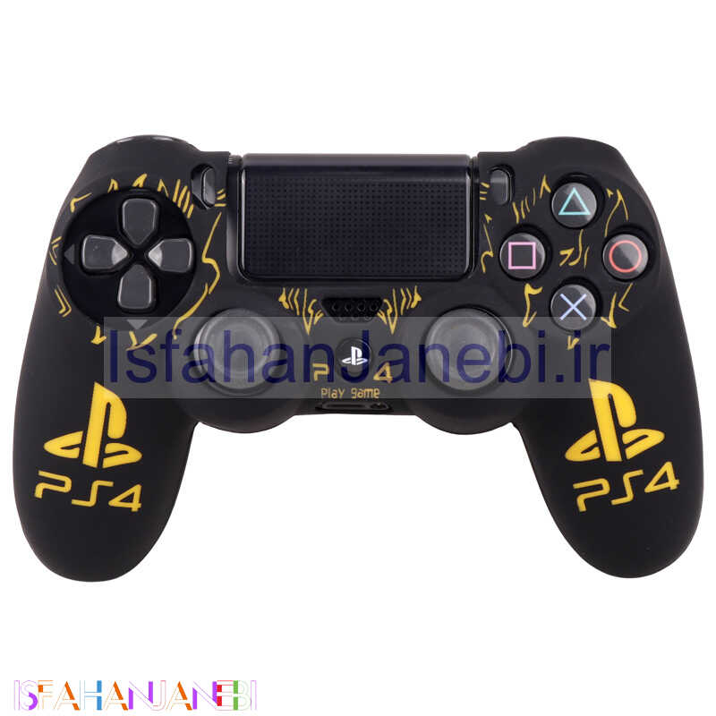 اصفهان جانبی-روکش دسته بازی PS4 طرح لگو زمینه زرد مشکی