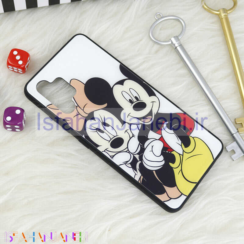 اصفهان جانبی-قاب پشت گلسی طرحدار میکی موس Samsung Galaxy A32 4G