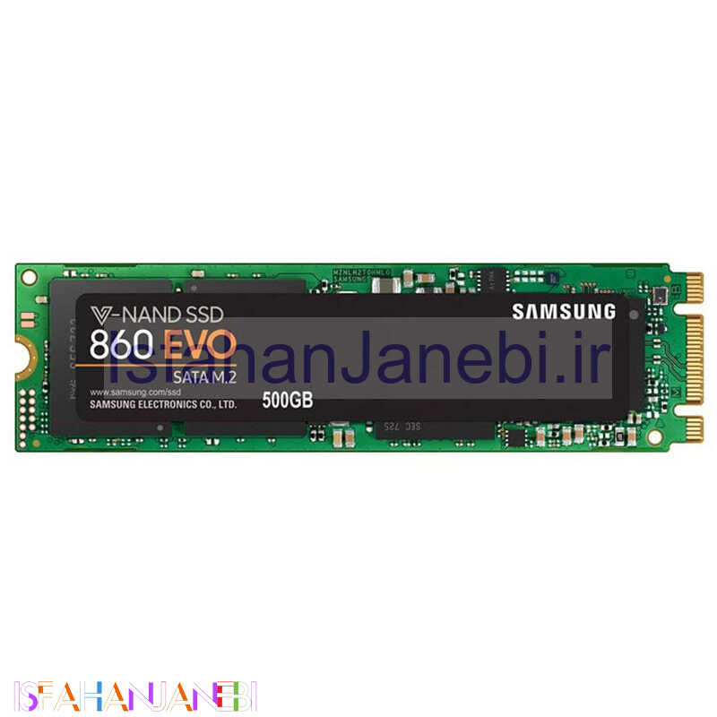 اصفهان جانبی-حافظه SSD سامسونگ Samsung 860 Evo 500G M.2
