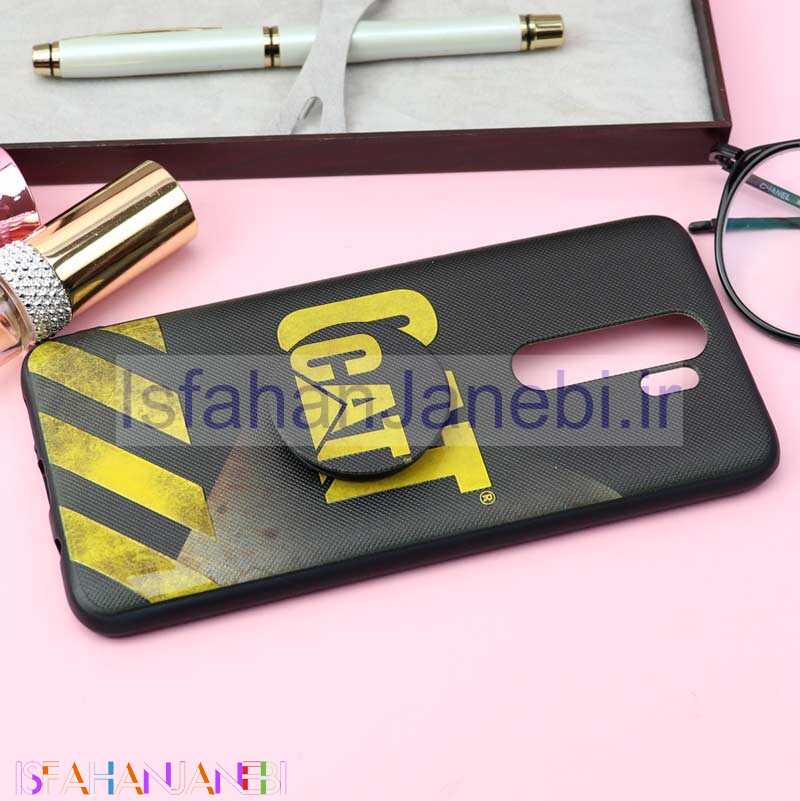 اصفهان جانبی-قاب فانتزی برجسته + پاپ سوکت کد13 شیائومی Redmi Note 8 Pro