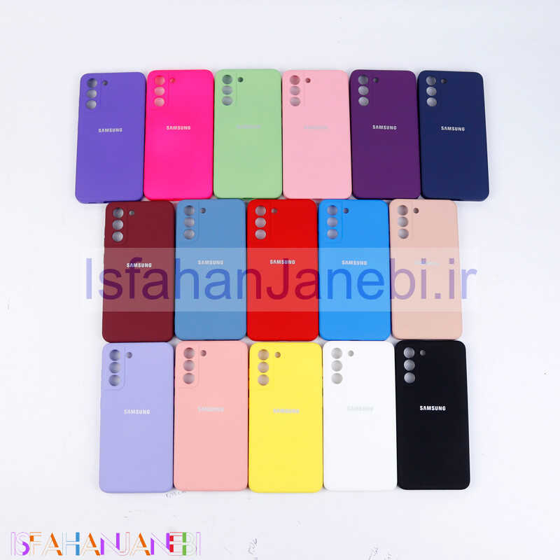 اصفهان جانبی-قاب سیلیکونی معمولی محافظ لنزدار Samsung Galaxy S21 FE 5G