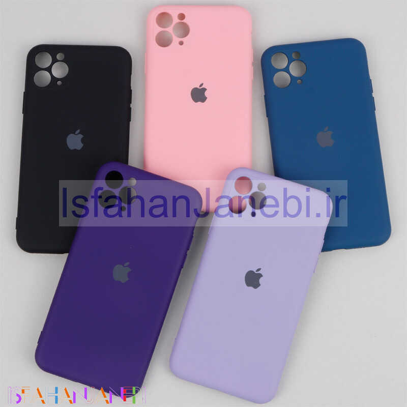 اصفهان جانبی-قاب سیلیکونی Highcopy زیربسته آیفون iPhone 11 Pro Max محافظ لنزدار