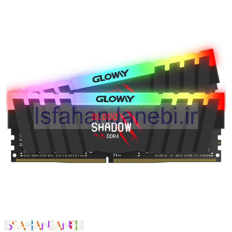 اصفهان جانبی-رم کامپیوتر Gloway Blood Shadow RGB DDR4 16GB 3200MHz CL16 Dual