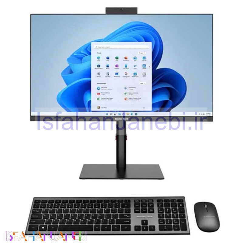 اصفهان جانبی-آل این وان MasterTech ZN240-C58SB Core i5 (12400) 8GB 256GB SSD Intel 24" FHD