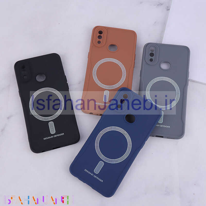 اصفهان جانبی-قاب ژله ای Design By Defender سامسونگ Galaxy A10s طرح مگ سیف محافظ لنزدار
