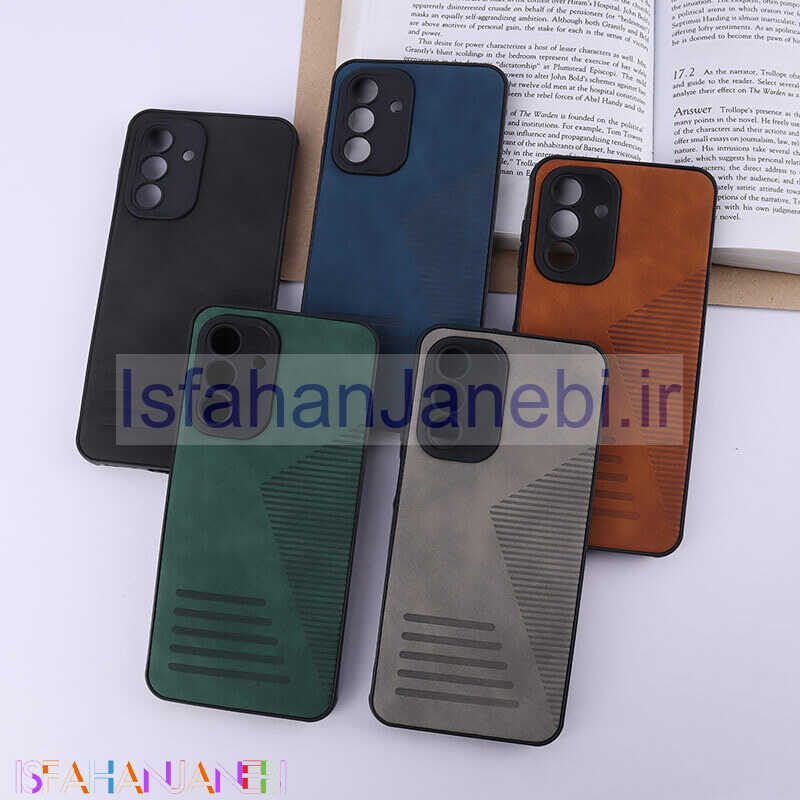 اصفهان جانبی-قاب چرمی Pro Camera سامسونگ Galaxy A26 محافظ لنزدار