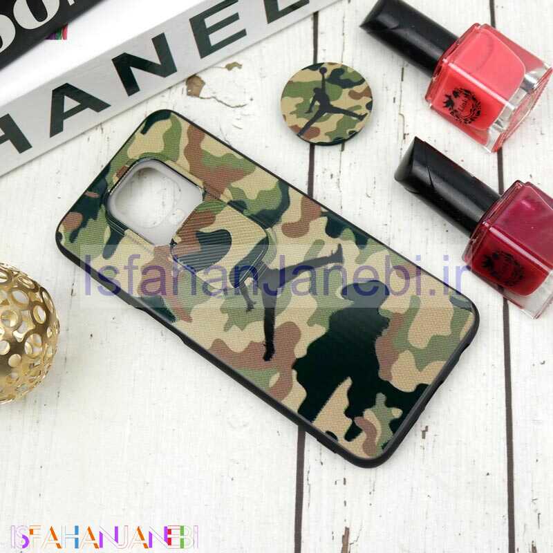 اصفهان جانبی-قاب طرحدار محافظ لنزدار کشویی + پاپ سوکت طرح ارتشی شیائومی Redmi Note 9s / Note 9 Pro سری B