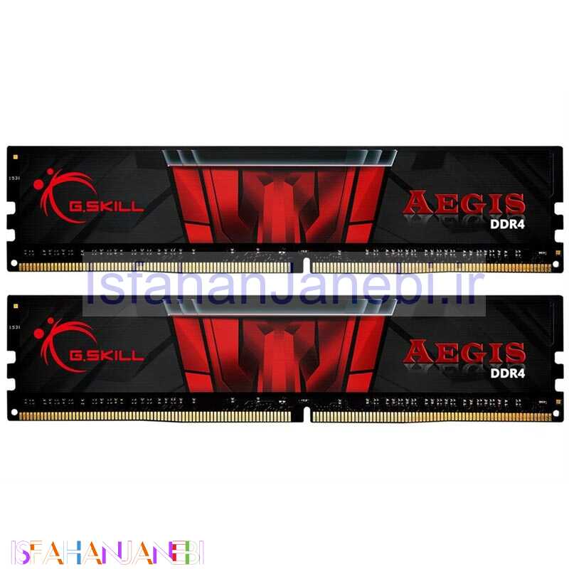 اصفهان جانبی-رم کامپیوتر G.SKILL Aegis DDR4 32GB 3000MHz CL16 Dual
